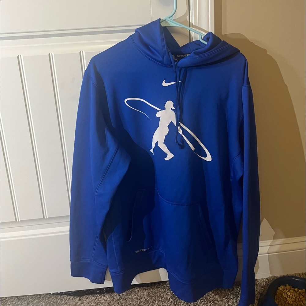 Blue sweatshirt